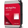 Western Digital Red Pro WD202KFGX disco rigido interno 20 TB 7200 Giri/min 512 MB 3.5" Serial ATA III [WD202KFGX]