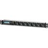 Güde 8311-1 unità di distribuzione dell'energia (PDU) 7 presa(e) AC 1U Nero [8311-1]
