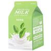 A'PIEU GREEN TEA MILK ONE-PACK Maschera in Tessuto Viso Latte e Tè Verde - - 21g