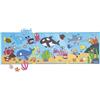 Janod - Magnéti'Stories Fondale Marino - Gioco educativo Magnetico 30 magneti - Giocattolo per Bambini in Cartone FSC - Sviluppa l'immaginazione e la motricità fine - da 3 Anni - J05448