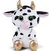 NICI Glubschis: l'Originale - Mucca Moolon 45cm I Mucca Seduta con Grandi Occhi Luccicanti I Animale di Pezza per gli Appassionati di Peluche - 47828