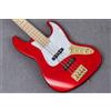 Swing Guitars Jazz Deluxe 4 Candy Apple Red 4,42 kg nuovo