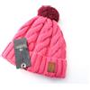 SCOTCH & SODA Ams Couture Cappello Donna OS Pink Pom Pom A Maglia Cable Knit II