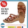 Cali from Skechers Sandali da Donna Skechers Beverlee Tiger Posse con Zeppa EU 36,5