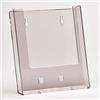 Studio T Porta depliant A5 da parete trasparente - Z09869