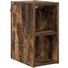 Roanoer Armadietto da cucina sospeso in rovere affumicato, 20 x 29,5 x 40 cm, moderno mobile da cucina da montare a parete, armadietto superiore compatto per stoviglie e utensili, stabile e
