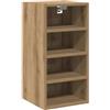 Roanoer Armadietto pensile Riga da cucina, in rovere Artisan, 30 x 29,5 x 60 cm, in legno, montaggio a parete, per riporre oggetti e ordine in cucina