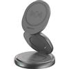 FOREVER Caricabatterie wireless magnetico Forever MAWC-200 15W grigio 3in1