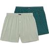Abanderado Boxer con Conchiglia Frontale in Maglia Essential Stampato Uomo x2