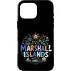 Marshall Islands Souvenir Gift Custodia per iPhone 16 Pro Max Regalo di riferimento disegnato a mano del ricordo di viaggio delle Isole Marshall