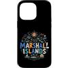 Marshall Islands Souvenir Gift Custodia per iPhone 14 Pro Max Regalo di riferimento disegnato a mano del ricordo di viaggio delle Isole Marshall