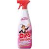 OièS Saniessenza Detergente Profumato 750 ml - Profumatore Ambiente 5 in 1 Spray Igienizzante Multiuso per Pavimenti e Superfici - Profuma, Igienizza, Deodorizza, Deterge e Spolvera - Fucsia