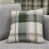 Fusion - Balmoral Check - Cuscino imbottito - 43 x 43 cm in verde
