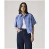 LEVI'S ® Levi's® Camicia corta a maniche corte Harlie Blue Aster Donna