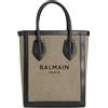 BALMAIN - Borsa a mano - Verde militare