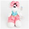 Diddl - Peluche Diddlina, vestito estivo 30 cm, materiale 100% riciclato, regalo per bambini - Nostalgia anni '90 - peluche ufficiale - regalo per bambini e collezionista