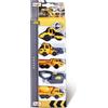 Maisto M12375 Mini Macchine da Lavoro Volvo COSTUCTION 5 Pack die cast Modello, Giallo, Piccolo