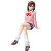 Tongyundacheng Shiratori Figura Modello Momo Ayase Action Figure Anime Ragazza Seduta Statua PVC Ornamenti Fatti a Mano Da Collezione Decorazioni Scrivania, 15 cm