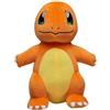 Bandai - Pokémon Salamelle (Charmander), peluche da 30 morbidissimo, JW0060