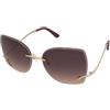Guess GU00269 32Z | Occhiali da Sole Graduati o Non Graduati | Prova Online | Metallo | Quadrati | Oro | Adrialenti