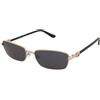 Guess GU00290 32A | Occhiali da Sole Graduati o Non Graduati | Prova Online | Metallo | Rettangolari | Oro | Adrialenti