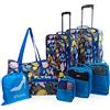 ITACA - Set Valigie Morbide. Set Valigia Bagaglio a Mano - Durevole Trolley Bagaglio a Mano - Set Trolley. Set di Valigie, Blu