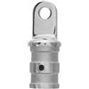 NESTINGHO Tappo per Tubo in Acciaio Inossidabile Eye End Top Fitting, Resistente per Hardware di Coperta Barche e Accessori Bimini Awning per Un'atmosfera Estiva