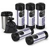 Wotrilw Sacchetti per WC da Campeggio, Set da 100 Sacchetti Igienici Impermeabili e Spessi per WC Portatili, Accessori per Toilette Mobile, Bagno, Cucina, Escursioni e Viaggi