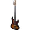 EKO GUITARS - Basso Elettrico JB-100, 4 Corde Short Scale, Corpo in Pioppo, Manico in Acero, Tastiera in Laurel, Pickup Tipo Jazz, Colore Sunburst