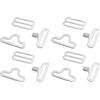 BuyWeek Papillon Hardware Cravatta Hardware Clip Fermacravatta, 50 Pezzi Regolabile in Rame Metallico per Papillon