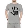 Erido Not Pennys Boat Uomo Girocollo T-Shirt Grigio Maniche Corte Dimensioni L Men's Grey T-Shirt Large Size L