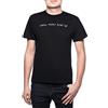 Erido Normal People Scare Me Uomo Girocollo T-Shirt Nero Maniche Corte Dimensioni S Men's Black T-Shirt Small Size S