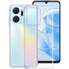 USLIM ULTRA SLIM CUSTODIA TPU SILICONE 0,3MM COVER CASE PER HUAWEI HONOR X7A TRASPARENTE