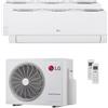 LG Condizionatore LG DUALCOOL Libero Smart dual split 12000+12000 BTU inverter A+++ wifi unità esterna 4.7 kW MU2R17.U18A0/EZ12CSN.CSJ1_2