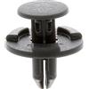 Restagraf - Rivetto in plastica per Carter parafango e parafango - Compatibile con Suzuki (Alcuni Veicoli) - RIF. 130092 - Confezione da 12, Colore: Nero
