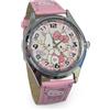 LuminaLux Girls Analog Quartz Watch, Colorful Leather Strap for Girls, Gift for 3-10 Year Olds, Hello Kitty, Disney Princess, Packed in Colorful Box Gift