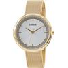 Lorus Orologio analogico al quarzo da donna con cinturino in metallo RG240WX9, gold