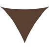 Roanoer Tenda parasole triangolare Roanoer da 4 x 4 x 5,8 m, in polietilene ad alta densità, traspirante, protezione dal vento e ombra, 160 g/m², con occhielli in acciaio inox, per giardino, terrazza e