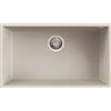 Elleci Lavello Elleci Incasso 1 vasca 76x44 Quadra 130 Sottotop Granitek Bianco Soft LGQ13039BSO