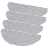 BlesConi Set di panni in microfibra blu per Tapo, per RV30 Max Plus, per RV30 Max, per RV20 Max Plus, per robot aspirapolvere RV20 Max (confezione da 4)