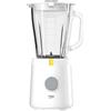 Beko - TBN62608W - Frullatore da Tavolo Glow Line, 600 W, 2 Velocità, 4 Lame in Acciaio Inox, Brocca in Vetro 1,5 L - Bianco