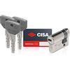 Cisa 1006222 0Q314-03-0-12, Mezzi Cilindri P8, Mm 49.5, 40 X 10