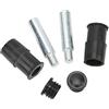 Qqmora Kit Cuffia Perno Pinza, Parti di Ricambio Kit Guida Pinza Freno Universale 443937 Buona compatibilità Facile Installare 6 Pezzi per Veicoli Familiari,Altri accessori