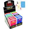 Modiano Espositore 12 Mazzi Modiano Poker Texas PL Assortito Carte Da Gioco Plastica