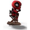 IRON STUDIOS Marvel Deadpool e Wolverine MiniCo Statua Deadpool Sulla Sedia 13Cm Iron Studios