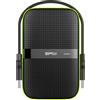 Silicon Power Hard disk esterno Silicon Power Armor A60 disco rigido 4 TB 2.5" Micro-USB B 3.2 Gen 1 (3.1 1) Nero, Verde [SP040TBPHDA60S3K]