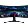 TCL R83 34R83Q Monitor PC 94 cm (37") 3440 x 1440 Pixel UltraWide Quad HD LED Nero, Bianco [34R83Q]