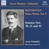 Ludwig van Beethov Piano Works Vol. 9 - Sonatas Nos. 30, 31 and 32 (Schnabe (CD)