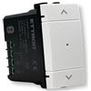 ETTROIT Comando pulsante tapparella smart Wifi Connesso saliscendi app Tuya colore bianco compatibile con Living LBWF1202