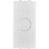 ETTROIT Lampada Segnapasso LED 1 Modulo 220V 4000K con Interruttore Frontale Click ON/OFF Compatibile Bticino Living LN0321